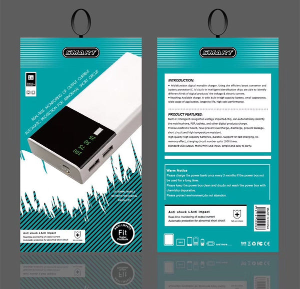 New 10000Mah Power Bank Black Rice Power Bank Customized Logo Power Bank Power Bank