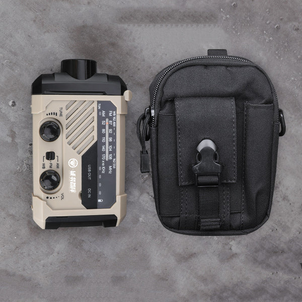 Emergency Lighting Hand-cranked Power Generation Radio