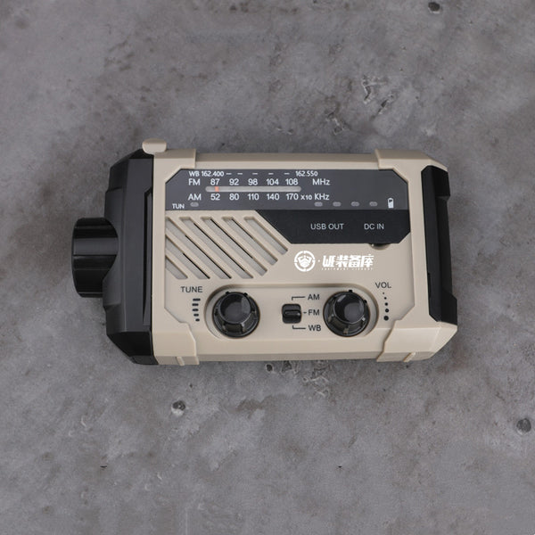 Emergency Lighting Hand-cranked Power Generation Radio