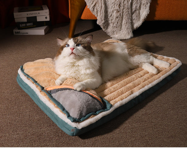 Winter Warm Dog Kennel Pillow Dog Mat Dog Sleeping Mat Sleeping Cat